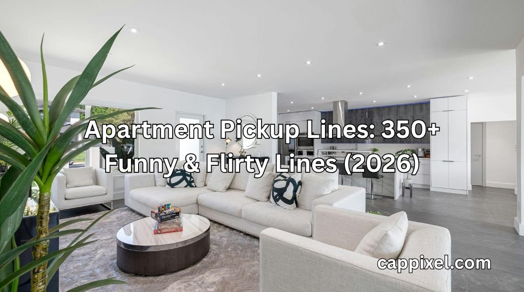 Apartment Pickup Lines