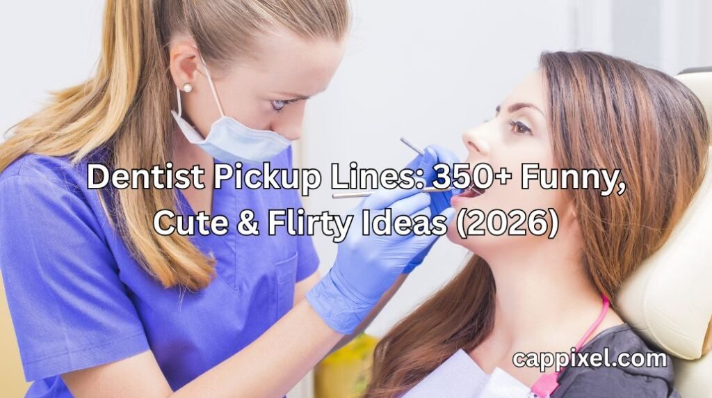 Dentist Pickup Lines