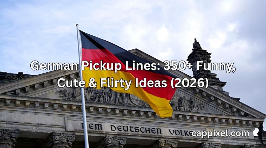 German Pickup Lines