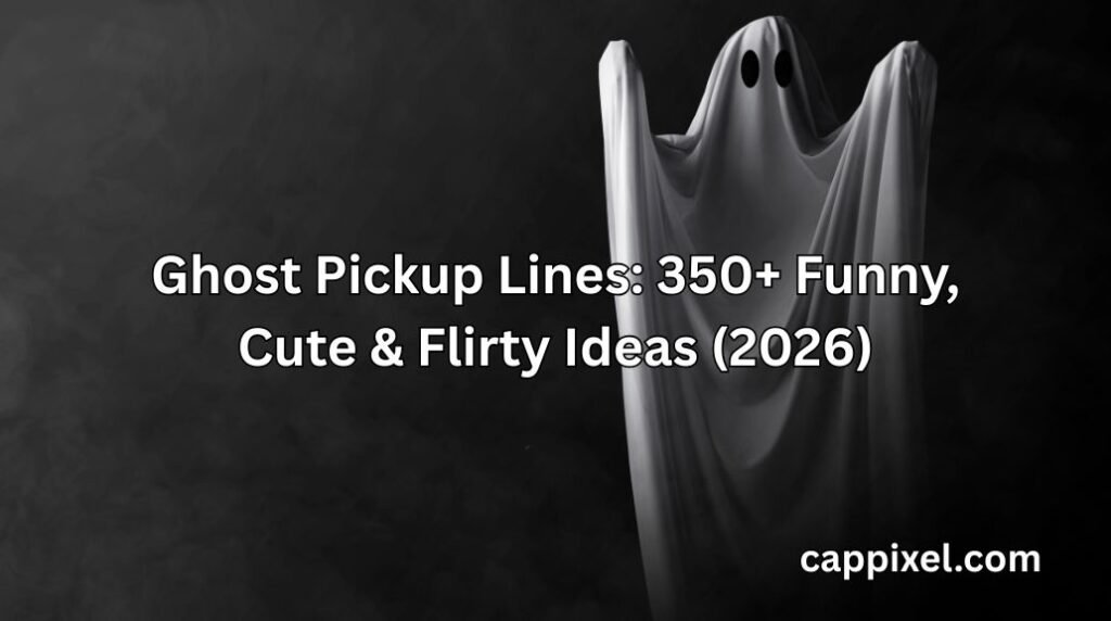 Ghost Pickup Lines
