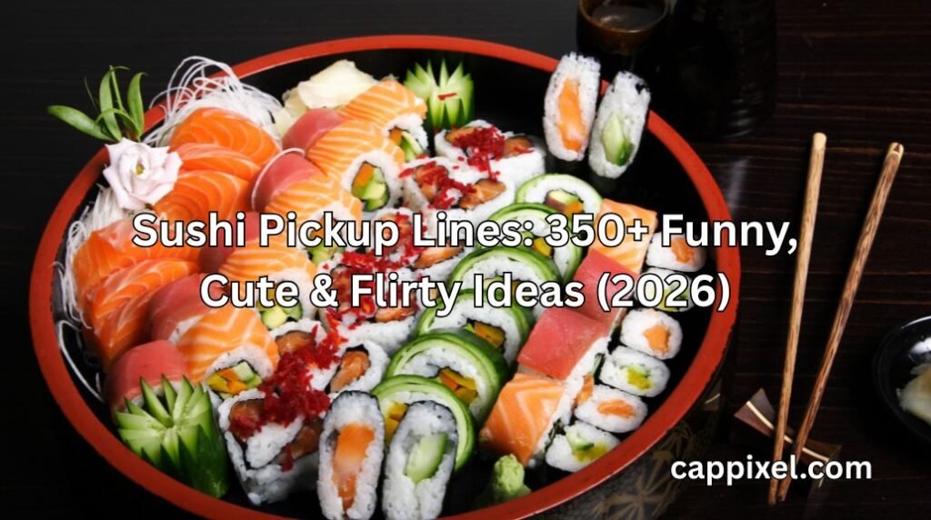 Sushi Pickup Lines